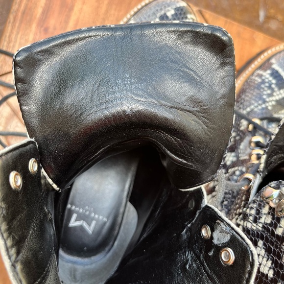 Marc Fisher LTD “Lizzie” leather combat boots- like new! Sz 7 - Picture 7 of 7